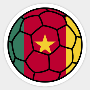 Cameroonian Football Sticker
